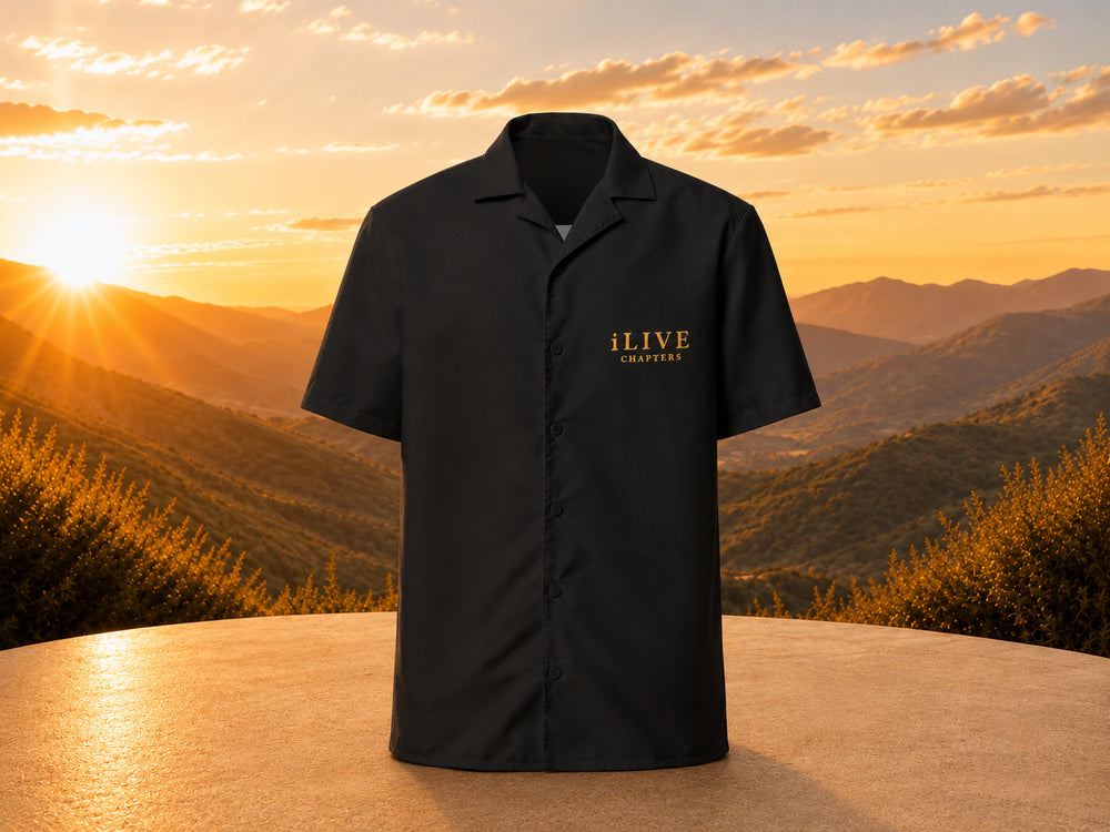 Black Spark Button-Up